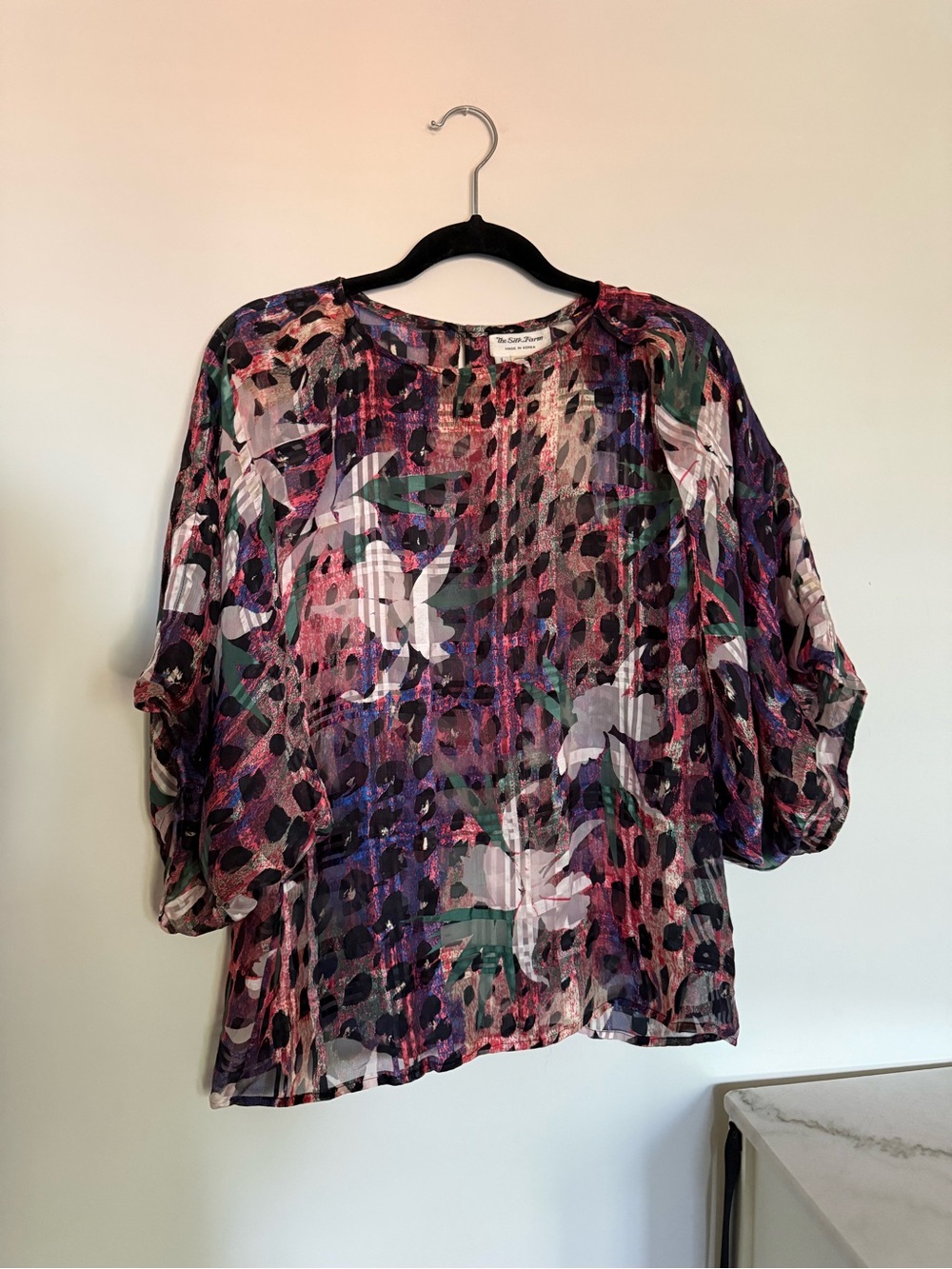 The Silk Farm Silk Blouse